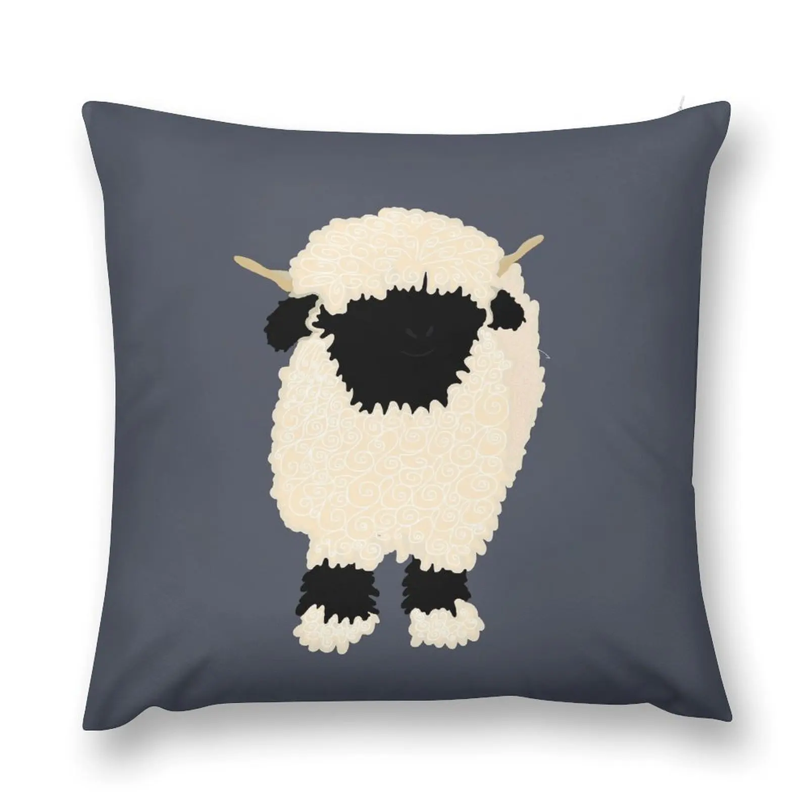 Black nose valais sheep Throw Pillow Decorative Sofa Cushion Pillowcases For Pillows pillow