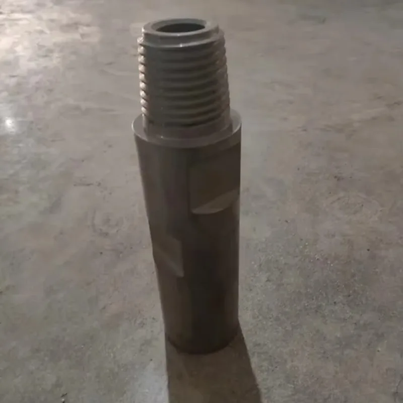 57mm Forged 40CrMo Carbon Steel Drill Pipe Connection Tool Joint for Ore Mining 6kg