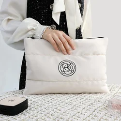 Nuova borsa per cosmetici da donna borsa per Organizer per trucco di grande capacità borsa per pochette portatile da viaggio borsa da toilette essenziale