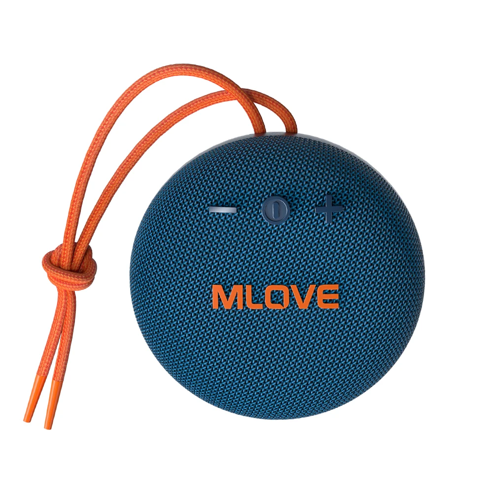 MLOVE BV230 Super-Portable Bluetooth Speaker, Rich Stereo Bass, 24H Playtime, IPX67 Waterproof for Travel, Hiking, Outdoors