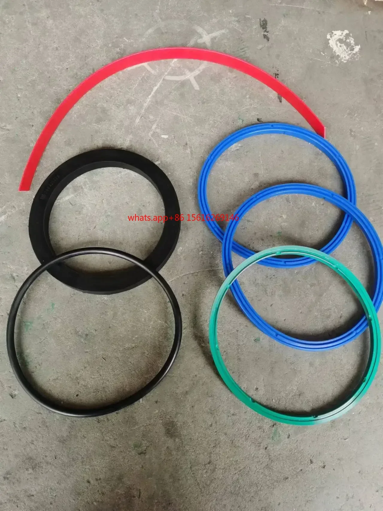

Oil seal and copper ring