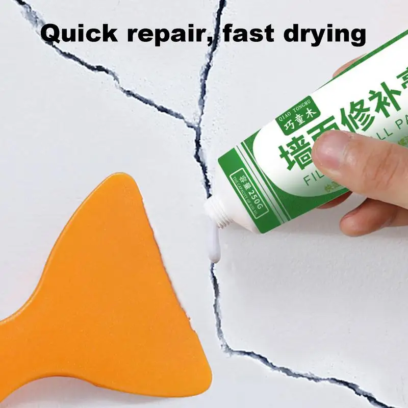 Nail Hole Filler For Walls Waterproof Drywall Plaster Repair Quick Fix Multifunctional Wall Repair Paste Wall Mending Agent For