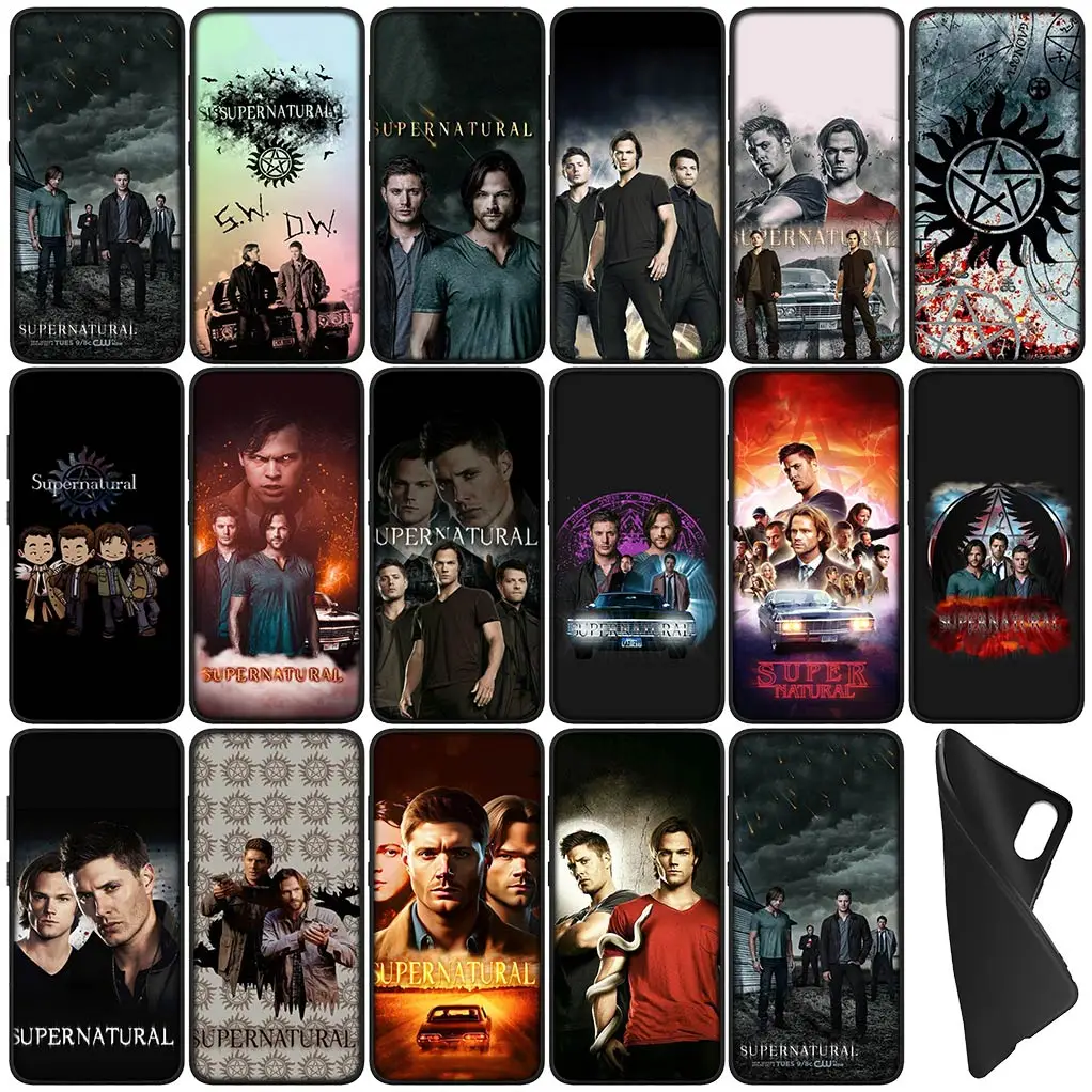 Wallpaper S-Supernaturals-Poster TPU Case for Samsung Galaxy A10 A20 A53 A30 A51 A32 A50 A52 A12 A33 Phone Cover Flexible Casing