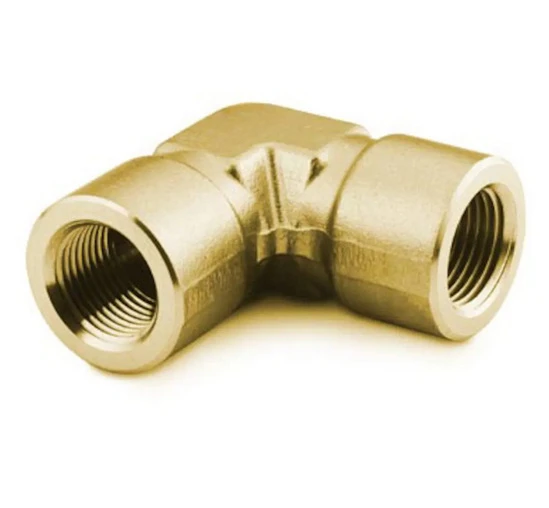 B-4-E Brass Nominal Pipe Joint, Elbow, 1/4 in. Internal Thread NPT