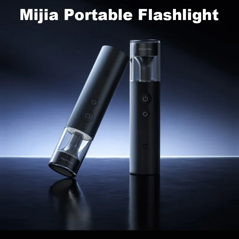 Xiaomi Mijia Multi Functional Portable Flashlight Strong Light Flashlight Outdoor Wilderness Survival Camping Atmosphere Light