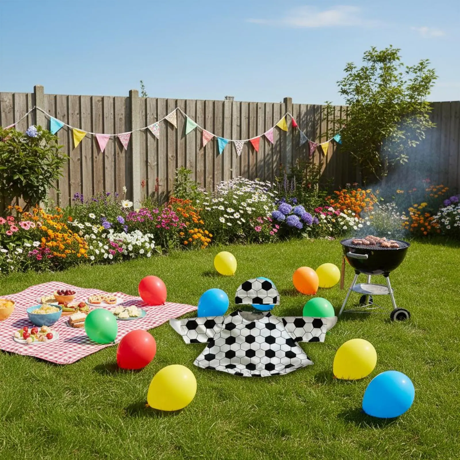 

Футбольная форма для гуся-футболиста: комплект с дизайнерской футболкой, устойчивый к погодным условиям, для украшения двора и сада