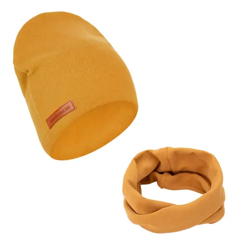2Pcs/Lot Faux Cashmere Baby Turban Hats Scarf Set Newborn Kids Leather Stick Winter Double Layers Caps Bonnets Fashion Headwraps - Image 8