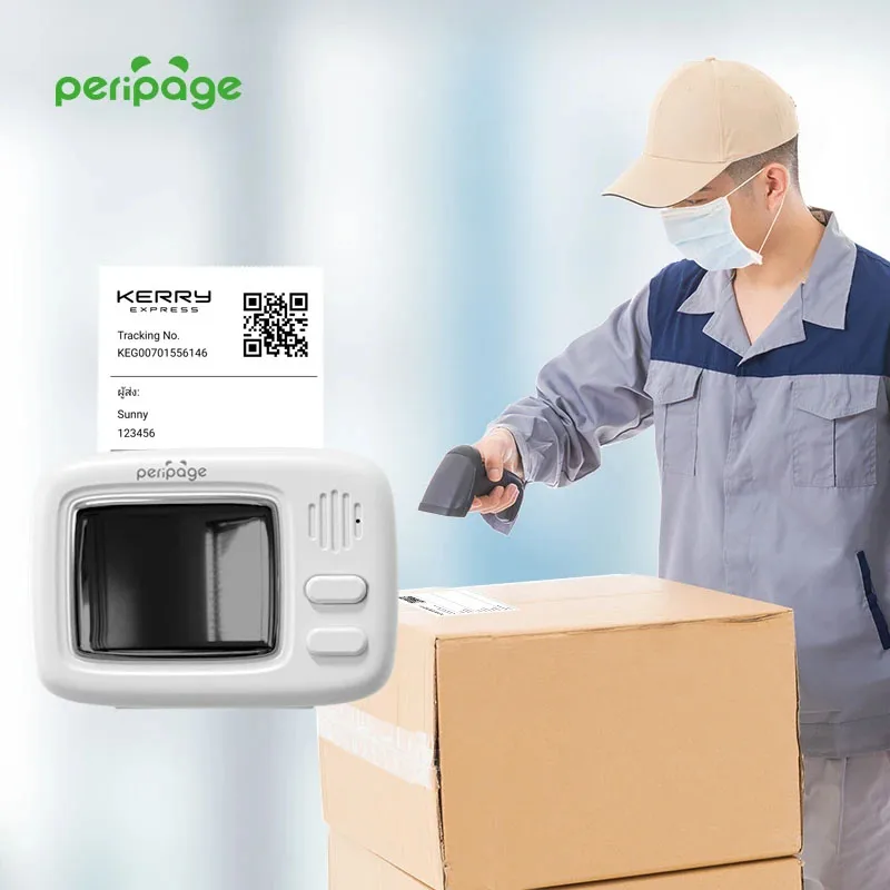 Peripage A2 Mini Thermal Printer Pocket Label Maker 58mm Bluetooth 203dpi Printer Adhesive Tag DIY Date icture Photo Label Memo