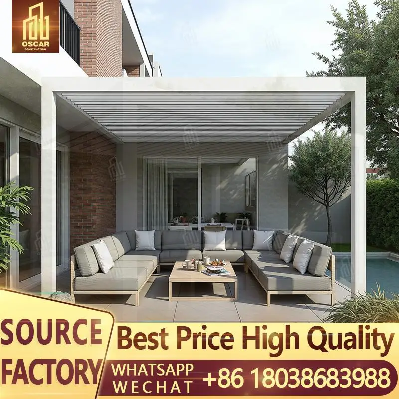 

Motored Pergola Gazebo for Philippines Outdoor Patio Garden Use pergola