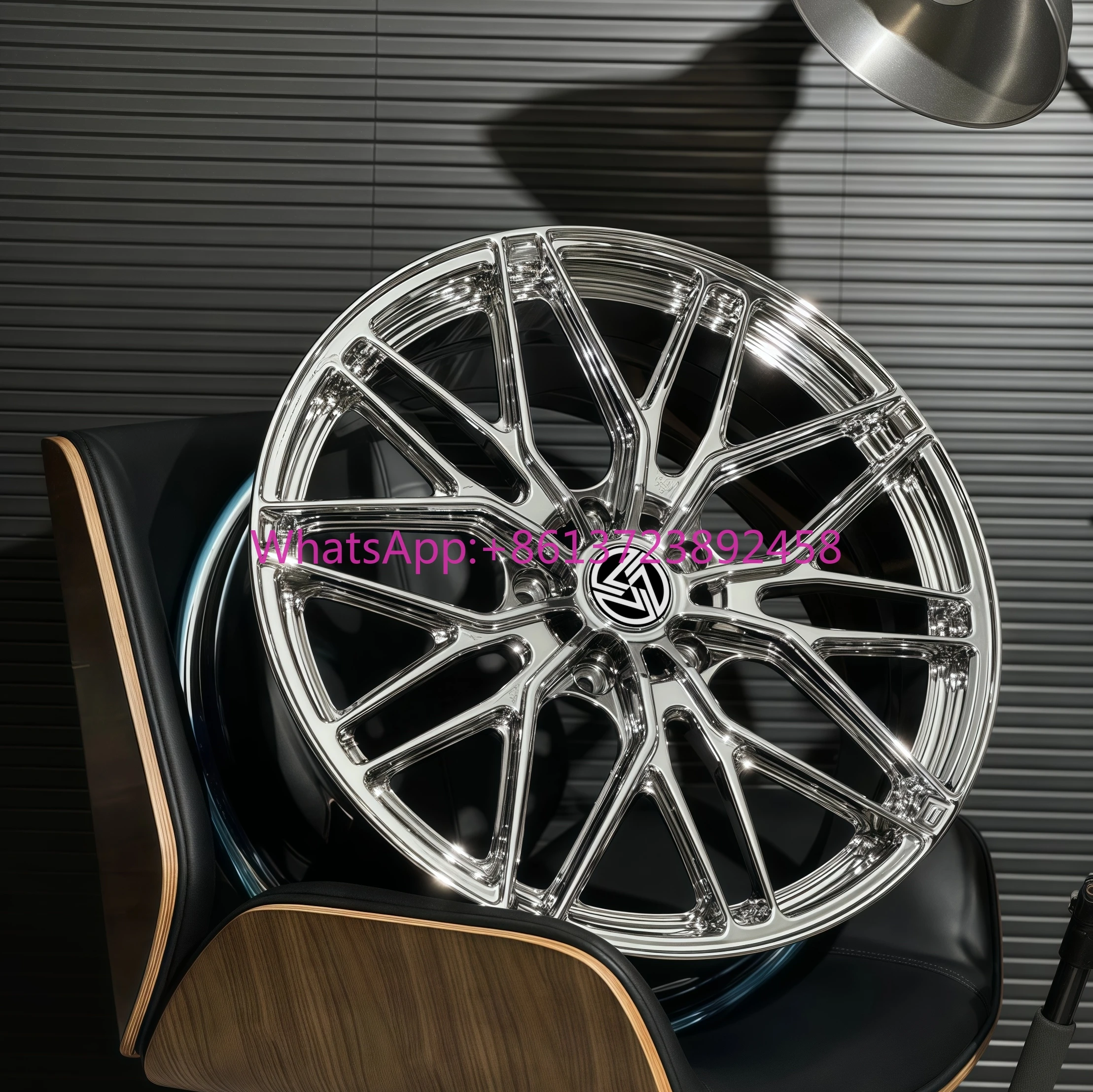 

XINLAI Custom Deep Concave Chrome Plating 1 Piece 5x112/114.3/120 19-22Inch Forged Alloy Racing Deep Concave Car Wheel for BMW