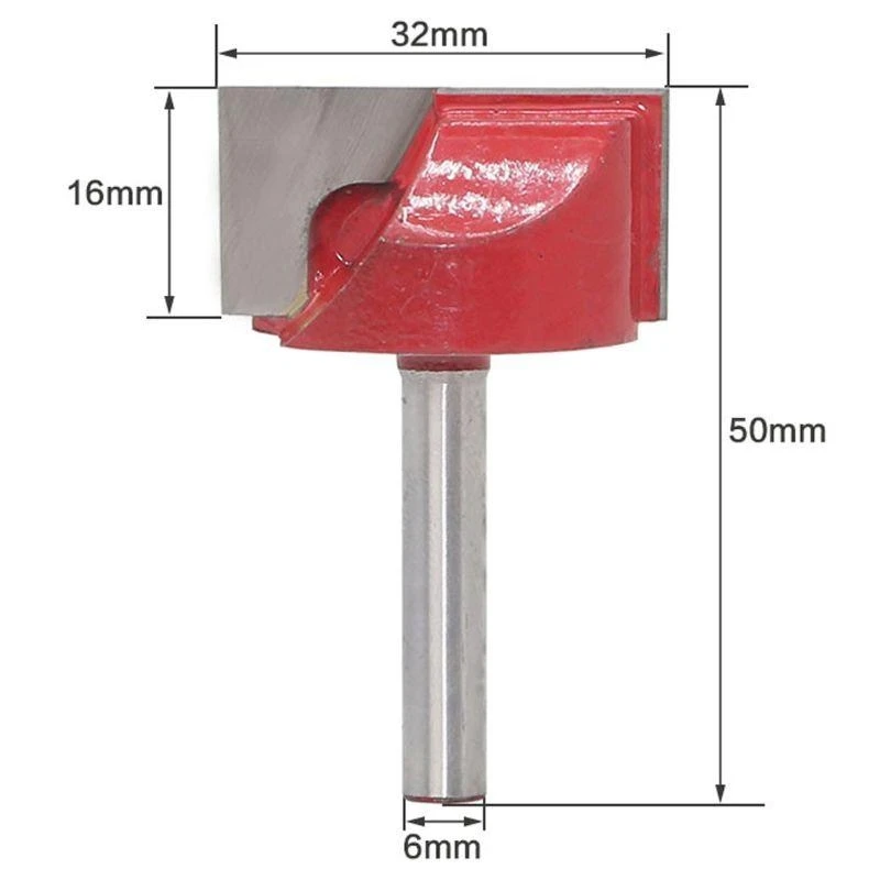 

Y1AD 6MM Shank Cutter Engraving Knife Shank Router Bit Milling Cutters for Mill