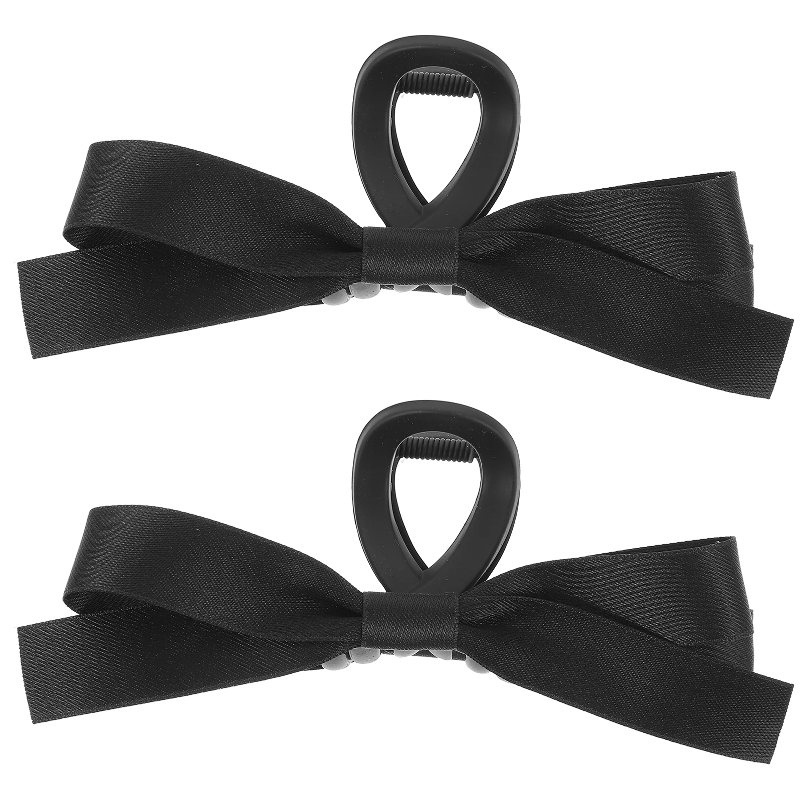 

2Pcs Black Large for For Women Accessories Women Clips Claw Thin Thick Clips For Thick Hair Hair Styling Daily Wear