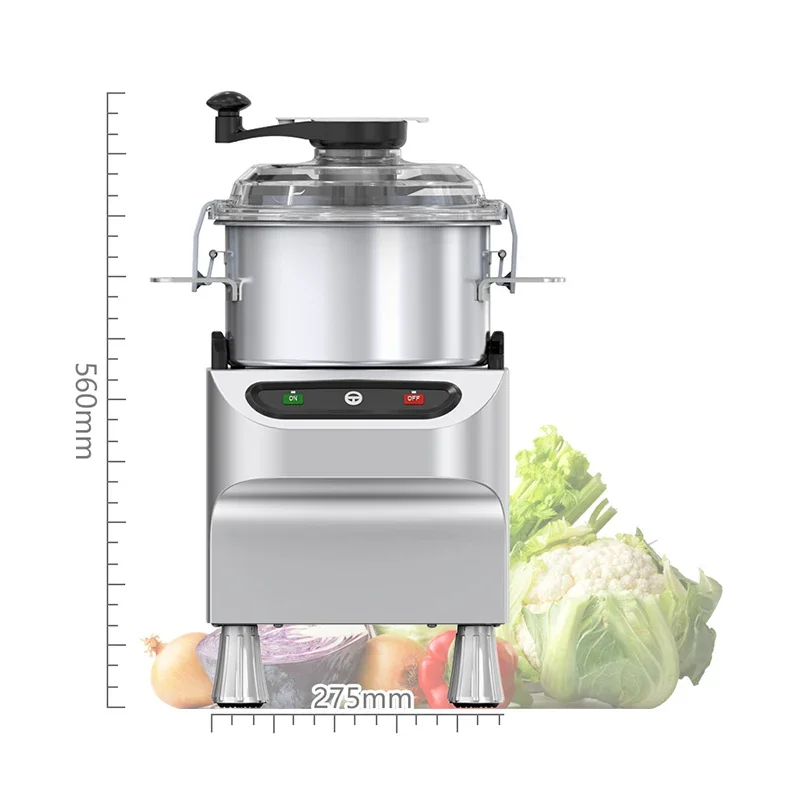 상업용 다기능 전기 파쇄기, 고출력 파쇄기, 고기 야채 기계, 호텔 주방 가공