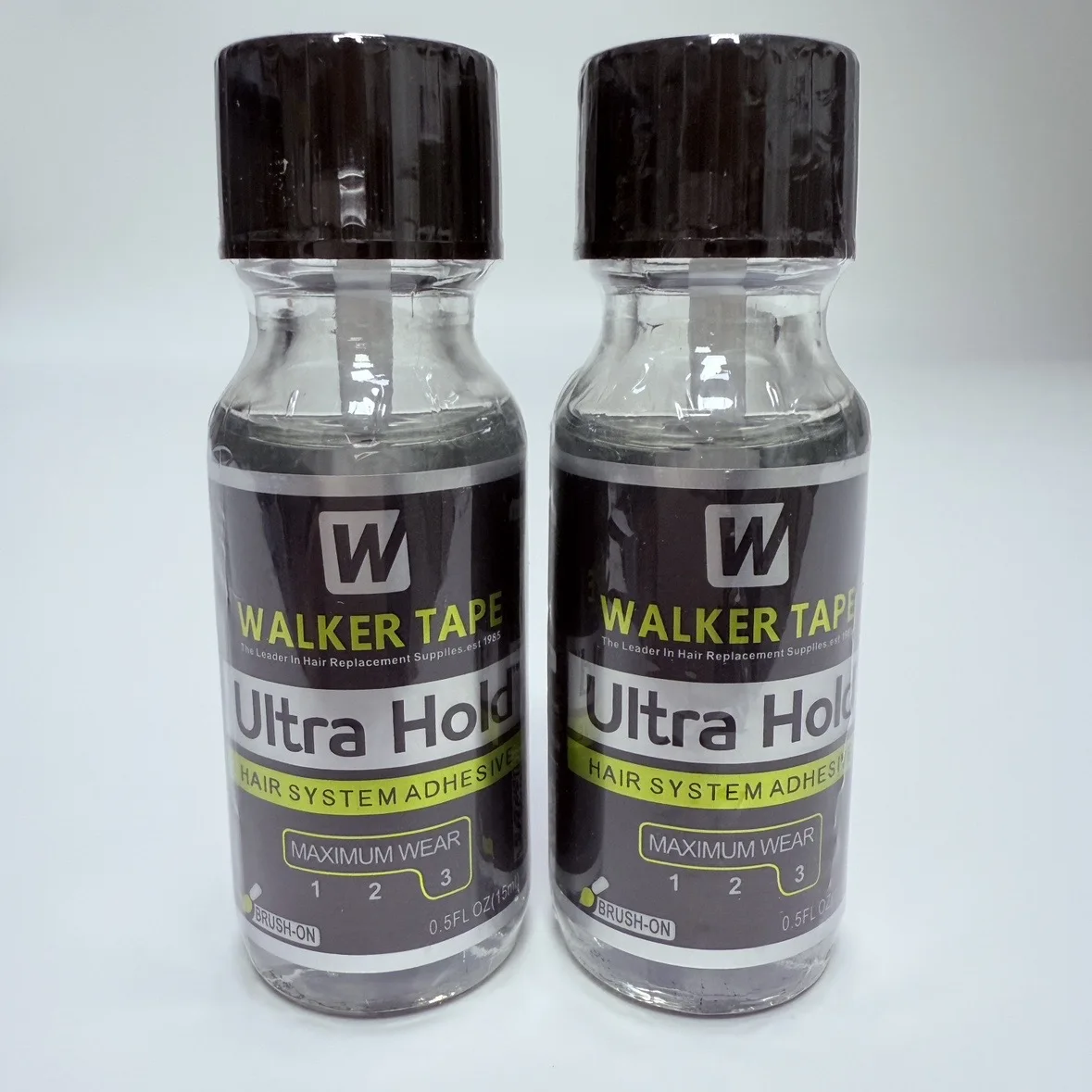 0.5 FL OZ Ultra Hold Hair Adhesive Glue Brush-on Lace Wig Glue For Lace Wig/Closure/Toupee Soft-bond Silicone Adhesive Glue