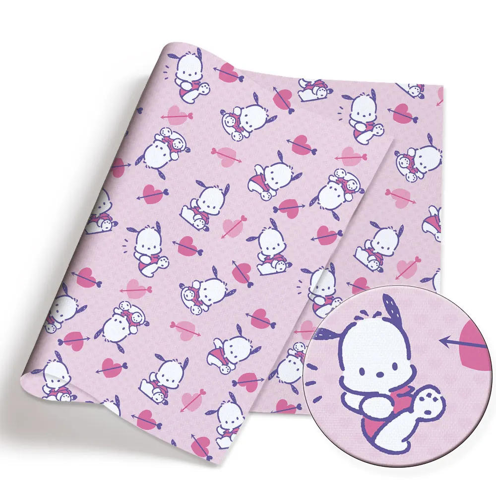 Hello Kitty 140x50CM Cartoon Polyester cotton fabric Patchwork Tissue Kid Home Textile Sewing Doll Dress Curtain cotton Fabric