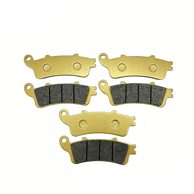 Motorcycle Front And Rear Brake Pads For HONDA GL1800 Gold Wing 2006-2013 NT650 Ver 2/3/4/5 CB1100 XL1000 VFR800 ST1100 ST1300