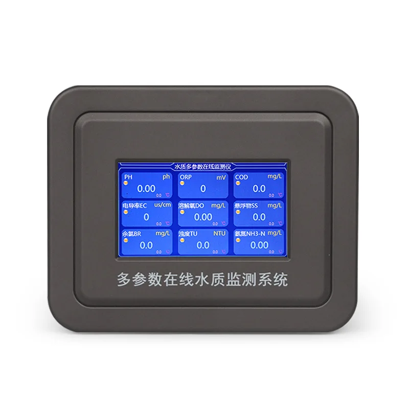 Multi-parameter water quality online monitor, turbidity, suspended solids, dissolved oxygen, ozone, tap water