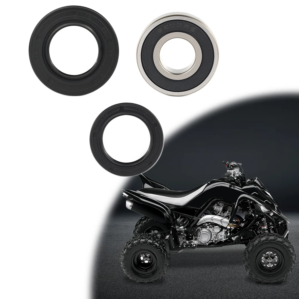 

Подходит для Yamaha YFZ350 Banshee YFZ450R/ X Kodiak YFM350 YFM450R/X YFM45FX YFM550, комплект нижнего подшипника штока рулевого управления ATV и уплотнительного штифта