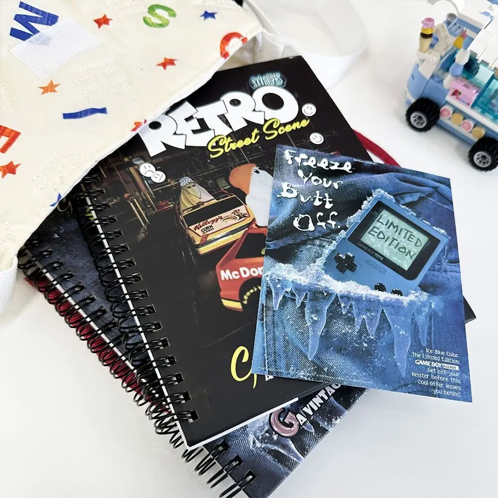 Memo Dagboek Planner Spoel Notebook Agenda Organisator Herinnering Woord Dagboek Notebook Horizontale Lijn Notities maken Schattig Grootboek