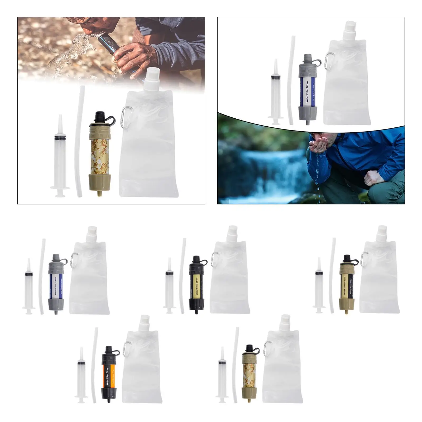 El sistema de filtración de agua con filtro de agua reduce el dispositivo purificador de agua para