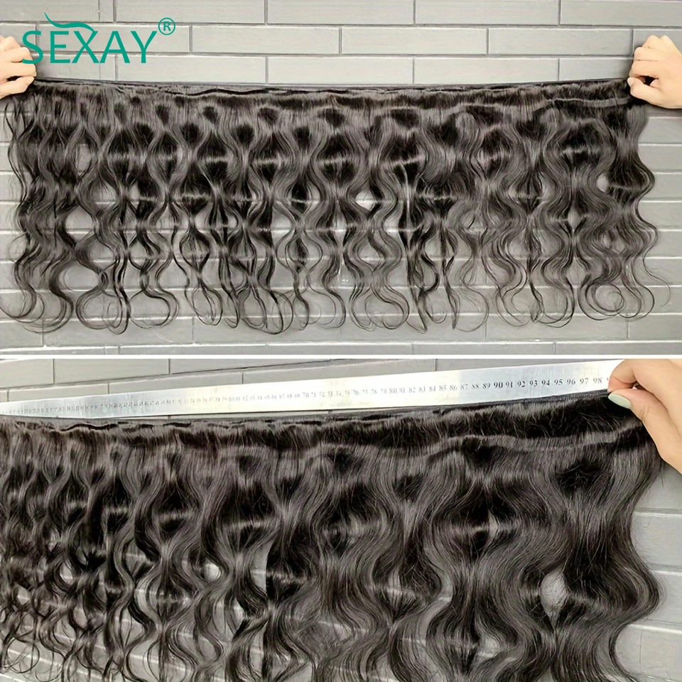 30 Inch Braziliaanse Body Wave Menselijk Haar Bundels 1/2/3 Stuks Veel Sexay Natuurlijke Zwarte Kleur Onverwerkt Maagdelijk Menselijk Haar Weven