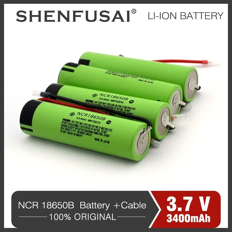 

New Powerful and Durable 18650b Lithium-ion Rechargeable Battery with 3.7V and 3400mAh Capacity for Digital Devices