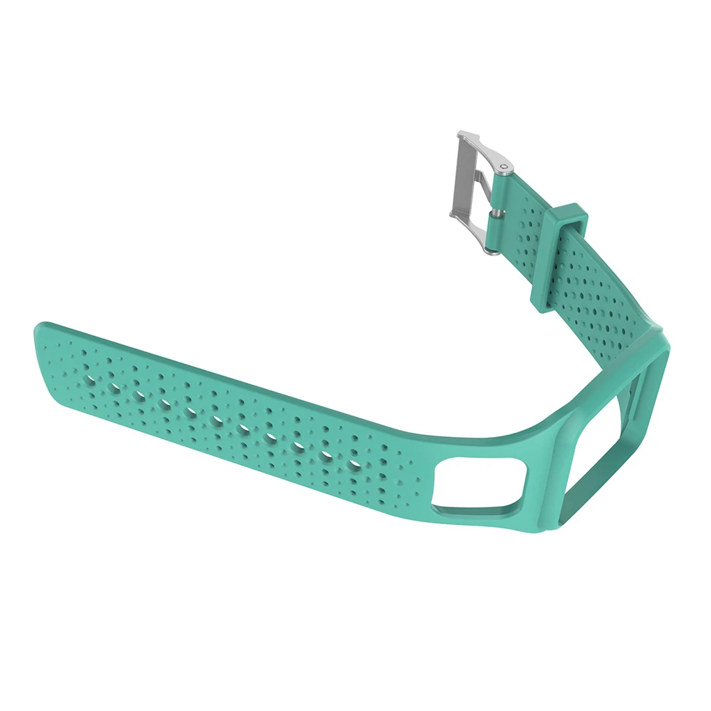 Watch Strap Smart Watch Wristband Wristwatch Silicone Strap Replacement for TomTom Multi-Sport  Green