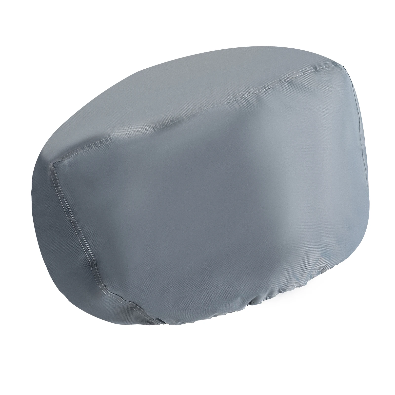 Outboard Motor Cover 420D Heavy Duty Motor Hood Waterproof Boat Motor Covers Gray