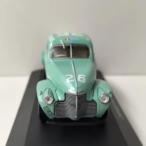 Diecast IXO 1/43 Skala CHEVROLET MASTER CUPE 1940 Chevrolet Legeringsbilmodell Samlarleksak Present Souvenir Display Ornament 10 best sales Chevy-leksak - №8