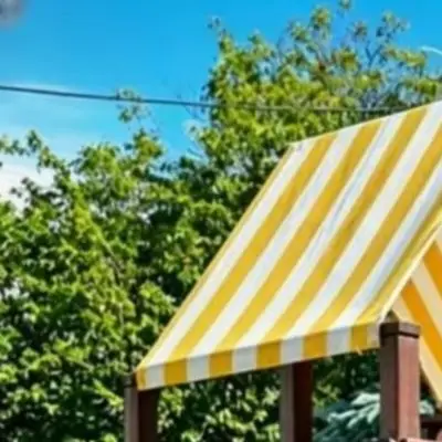 Outdoor For Swing Set Canopy Replacement Made from Polyester for Use on Residential and Institutional Playgrounds