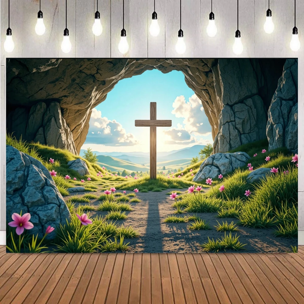 Cave Cross Sunrise Holy Light - Lighting Decor Sunrise Photos 评论和价格
