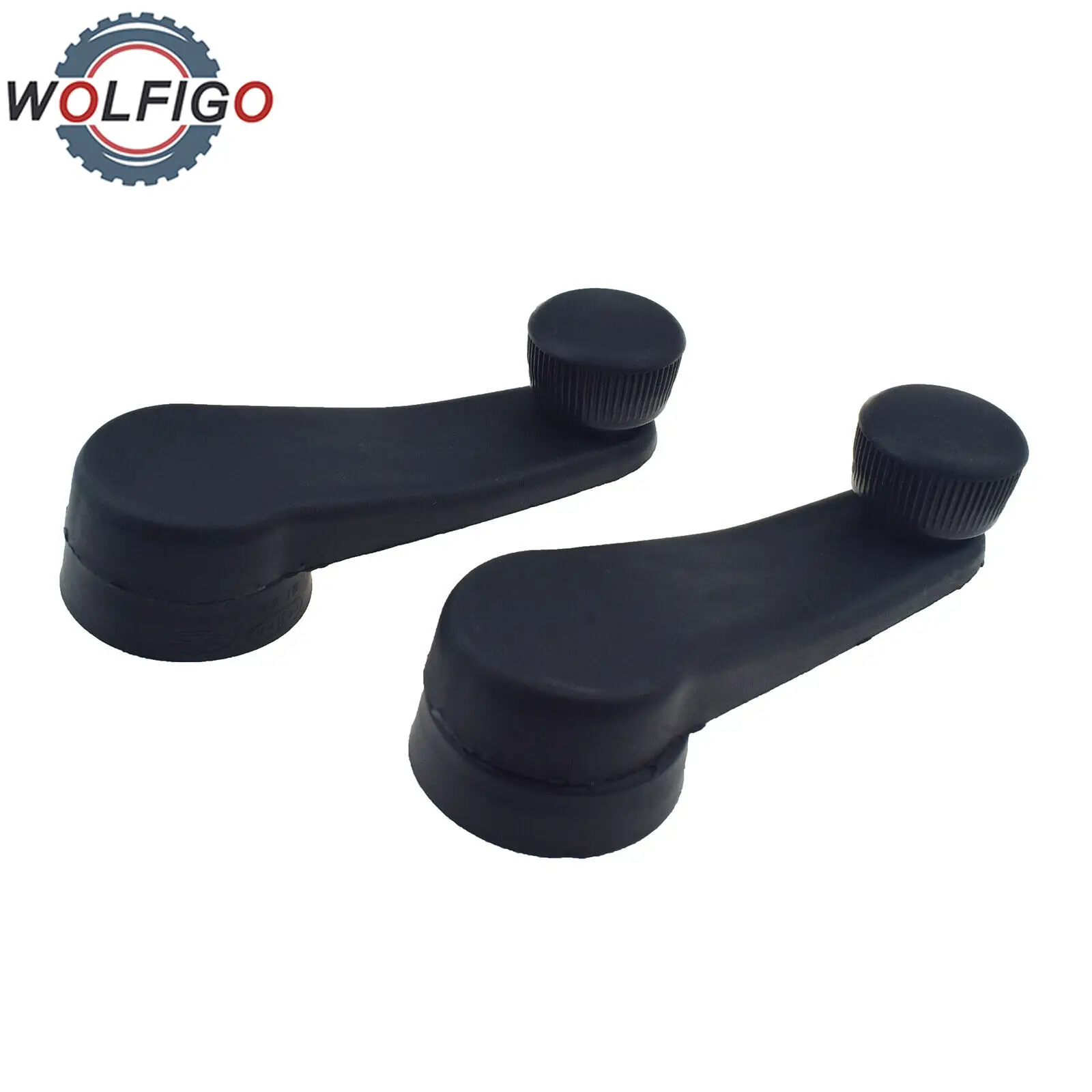 2pcs Car Window Winder Crank Handle For VW T4 Transporter Golf MK3 MK4 6N1 Caddy Vento Bora Polo Van Jetta Beetle 1H0837581D