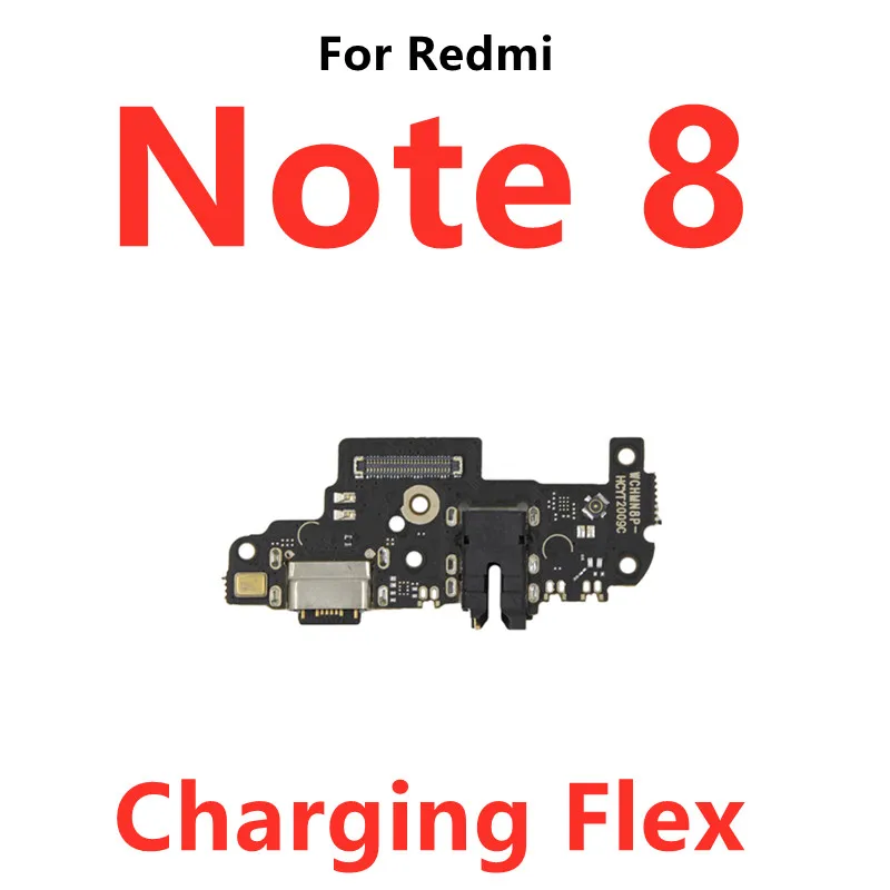 Voor Xiaomi Redmi Note 8 Pro 8T Moederbord Flex Usb Board Oplader Opladen Dock Poort Stekker Connector Flex Kabel