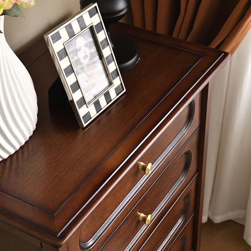 

Living room wall drawer cabinet American retro cabinet
