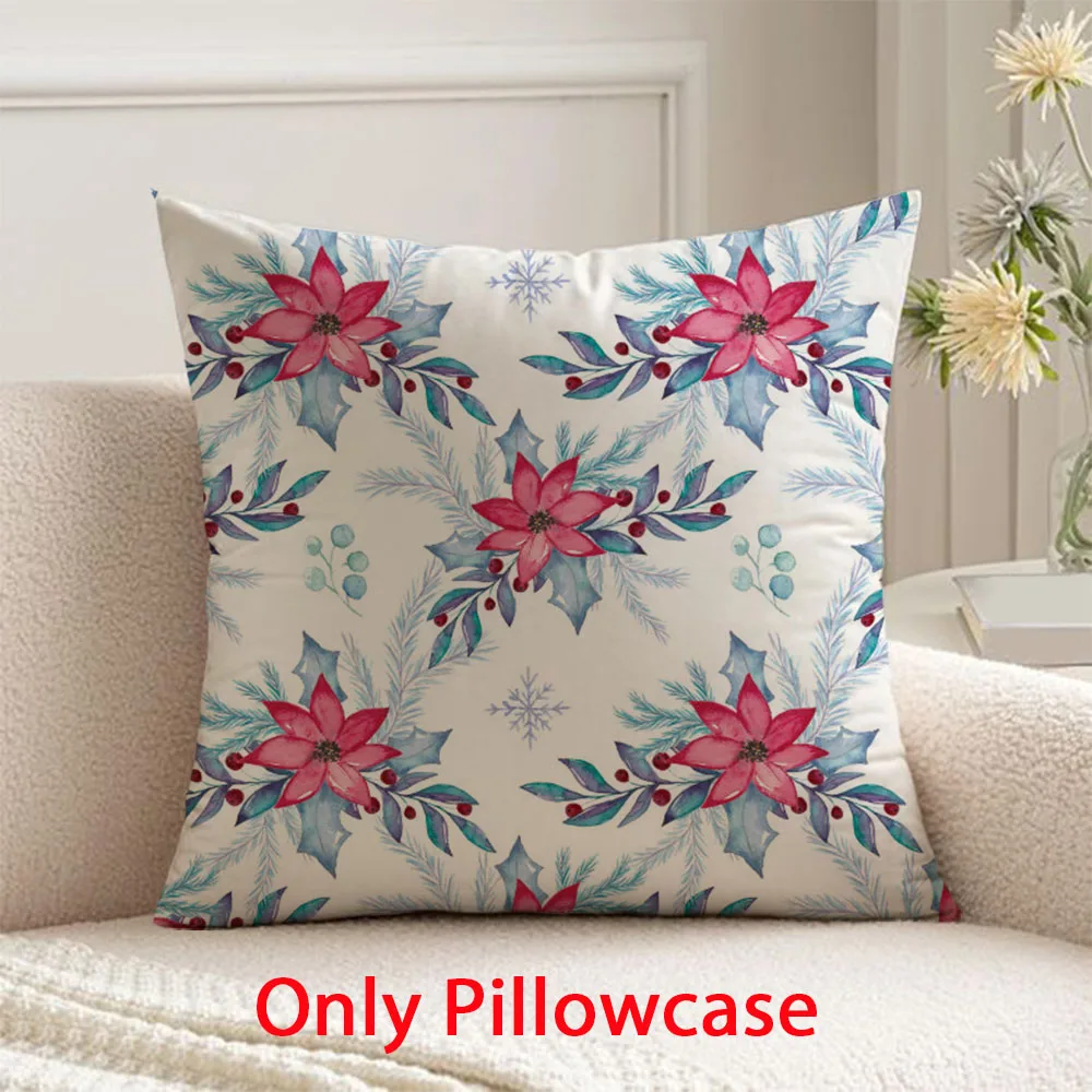 

pillowcase decoration pillow cases 45x45 cushions cover winter home decoration for Christmas Decorative cushions