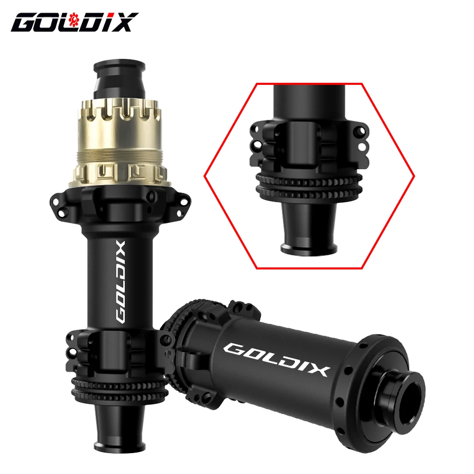 GOLDIX R180SL Ratchet 36T Hub Road/Gravel Bike Hub 240g HG/XDR Freehub Center Lock Disc Brake THRU AXLE for Shimano SRAM