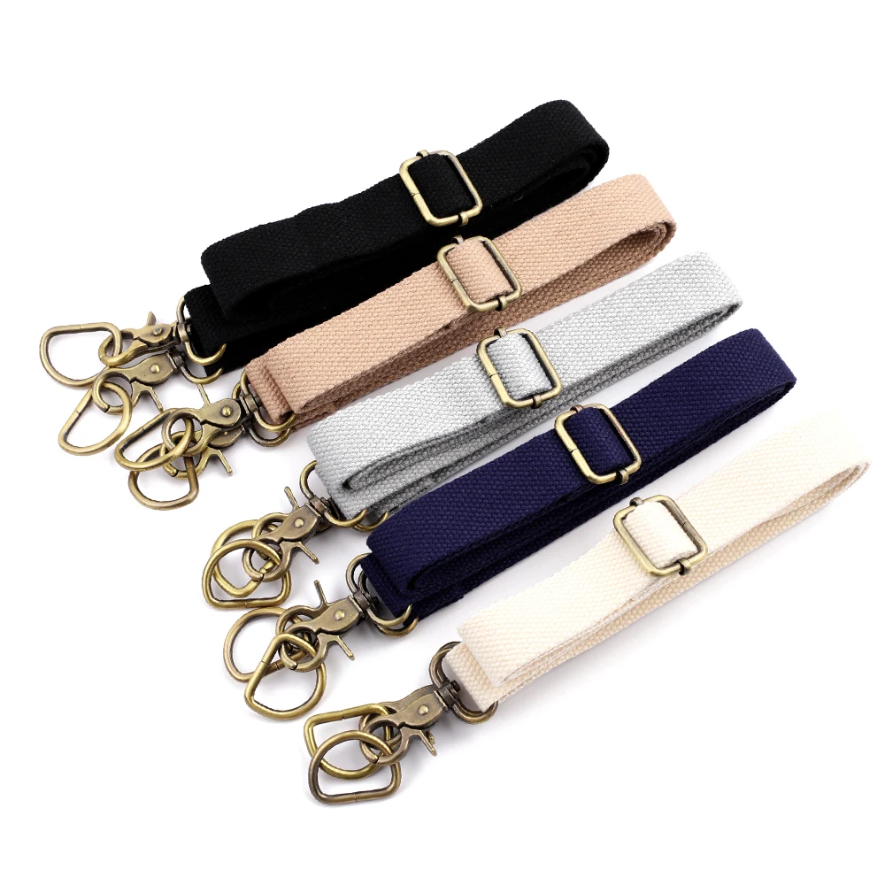 61-116cm Adjustable Canvas Bag Strap Crossbody Belt Shoulder Handbag Straps Replacement Handles for Women Purse Bags Accessories