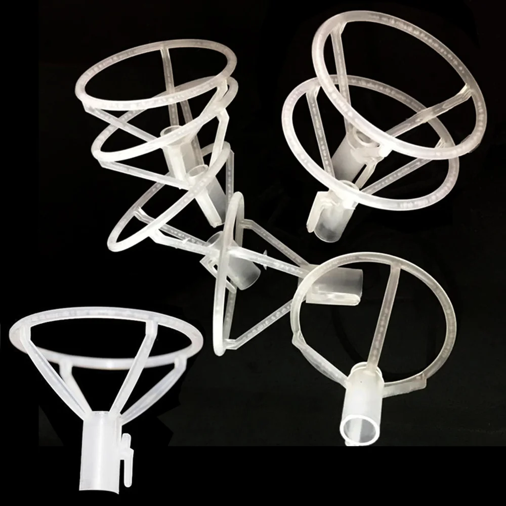 10-20 pièces d'accessoires pour ballons Bobo, grands gobelets, ballons bulles, ballons géants transparents en aluminium, outil de pose, support de gobelets transparents, gobelets anti-adhésifs