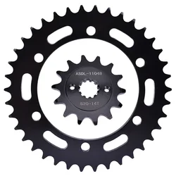 Motorcycle Front Rear Sprockets For HONDA CBR250 CBR 250 R/RA-B,C,D 2011 2012 2013 38T/14T 520