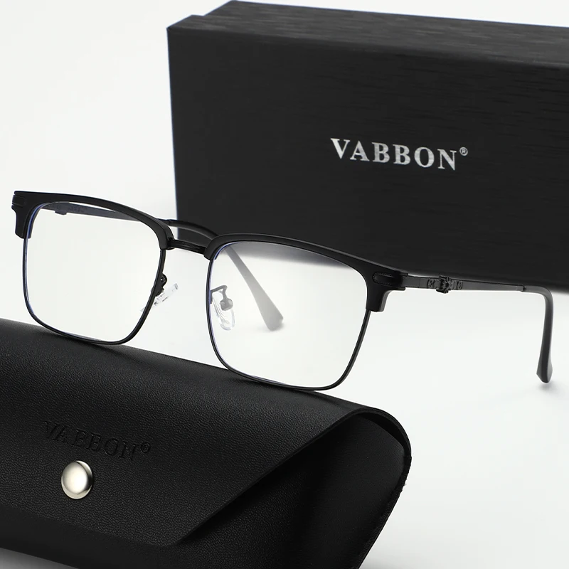 

Модные мужские очки Vabbon с защитой от синего света, простые повседневные офисные простые очки для путешествий, рыбалки и вождения, подарок премиум-класса 8979