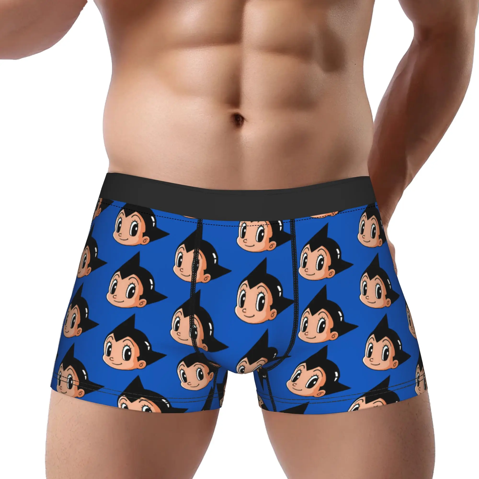 

1piece A-Astro Boy Jet Powered Flight Underpants Homme Panties Male Underwear Comfortable Shorts