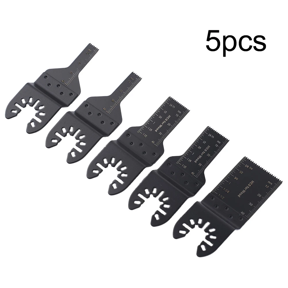 5Pcs Multi-Function Renovator Saw Blade Oscillating Saw Blade Power Tool Accessories Universal Cutter Blade Multi Tool Blade