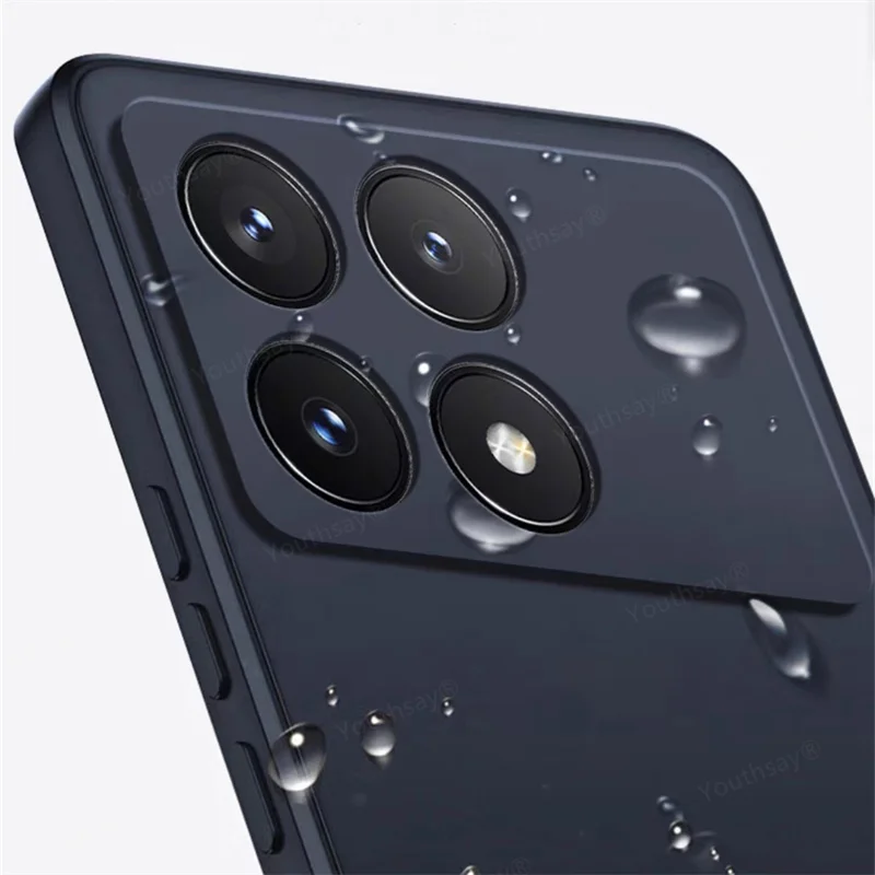 For Poco X6 Pro Case For Xiaomi Poco X6 Pro X5 X4 Pro M5 M4 Cover Funda Original Liquid Silicone Soft Back Bumper Poco X6 Pro