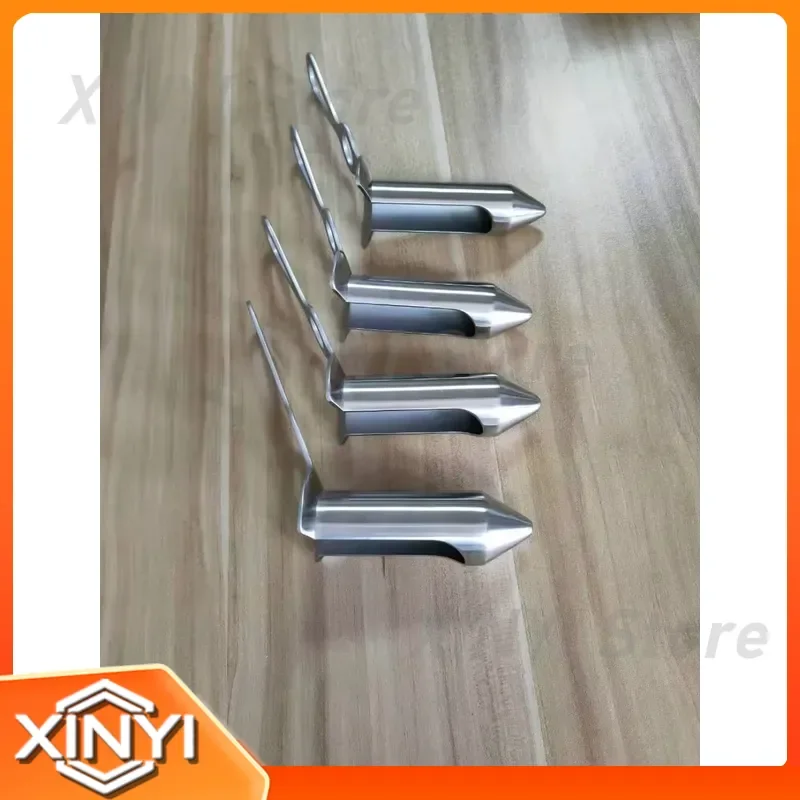 1PC Single Handle C Shaped Anoscope Large Medium Small Anal Retractor Anorectal Instrument for Medical Examination