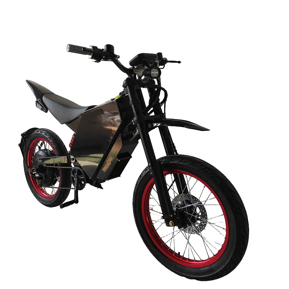 Midu SS30 Electric Bike Cruiser 72v Rear Hub Motor Integrated 72v Lithium Battery Long Seat For Stealth Bomber Ride Pro Ebike