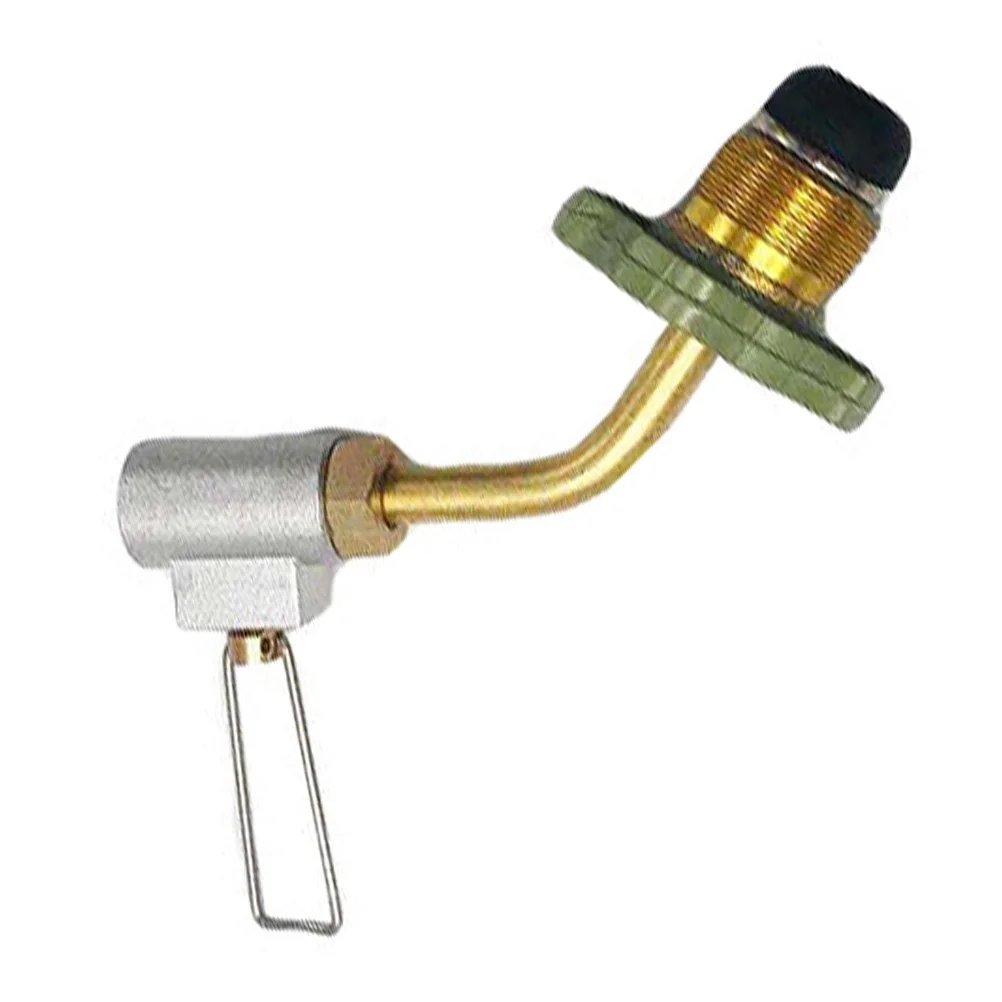 

Inflation Valve Gas Tank Adapter Camping Butane Refill Propane Converter Metal Charging Valves Portable Outdoor Stove