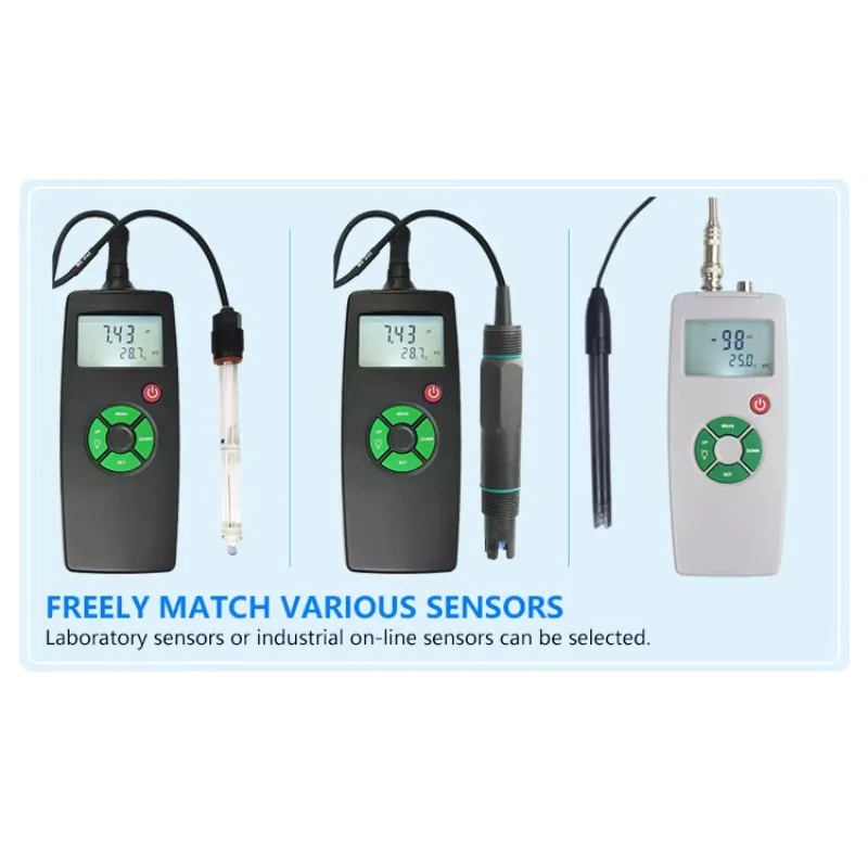 مقياس درجة الحموضة المحمول عالي الدقة مع ATC |   جهاز اختبار المياه الرقمي للمختبر وحوض السمك والزراعة المائية |   توريد مصنع تصنيع المعدات الأصلية