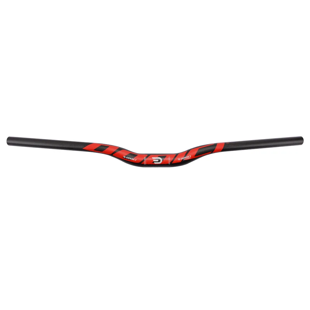 DODICI Carbon Handlebar MTB Handlebar Flat Or Rise Handlebar 31.8*690/720/740mm Matt bicycle handlebars Mountain Bike Accessorie