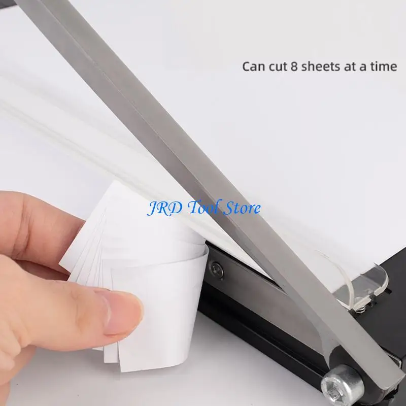 قاطع الورق متعدد الوظائف A2UD مع دقة Cutter 8 Sheets جهاز تقليم الصور لمدرسة المكتب والاستخدام المنزلي
