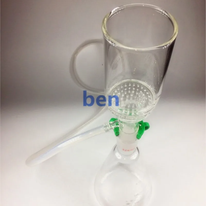 250ml,24/40,Suction Filtration Device,47mm Buchner Funnel & 250ml Litre Erlenmeyer Flask